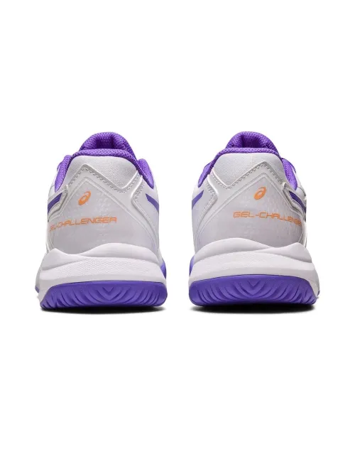 Asics Gel-Challenger 13 Blanco Lila Mujer 1042a164-104 | Ofertas de pádel